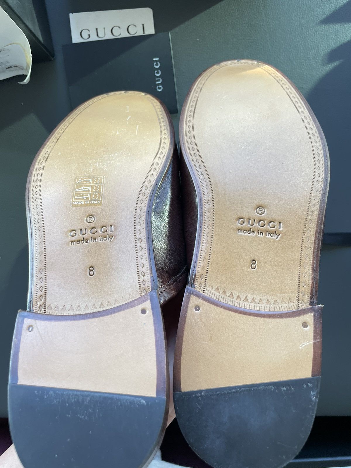 Gucci Limited Edition Iconic Classic Leather Sandal Shoes 100% New Size US 8.5 / EU 41-42 - 8 Thumbnail