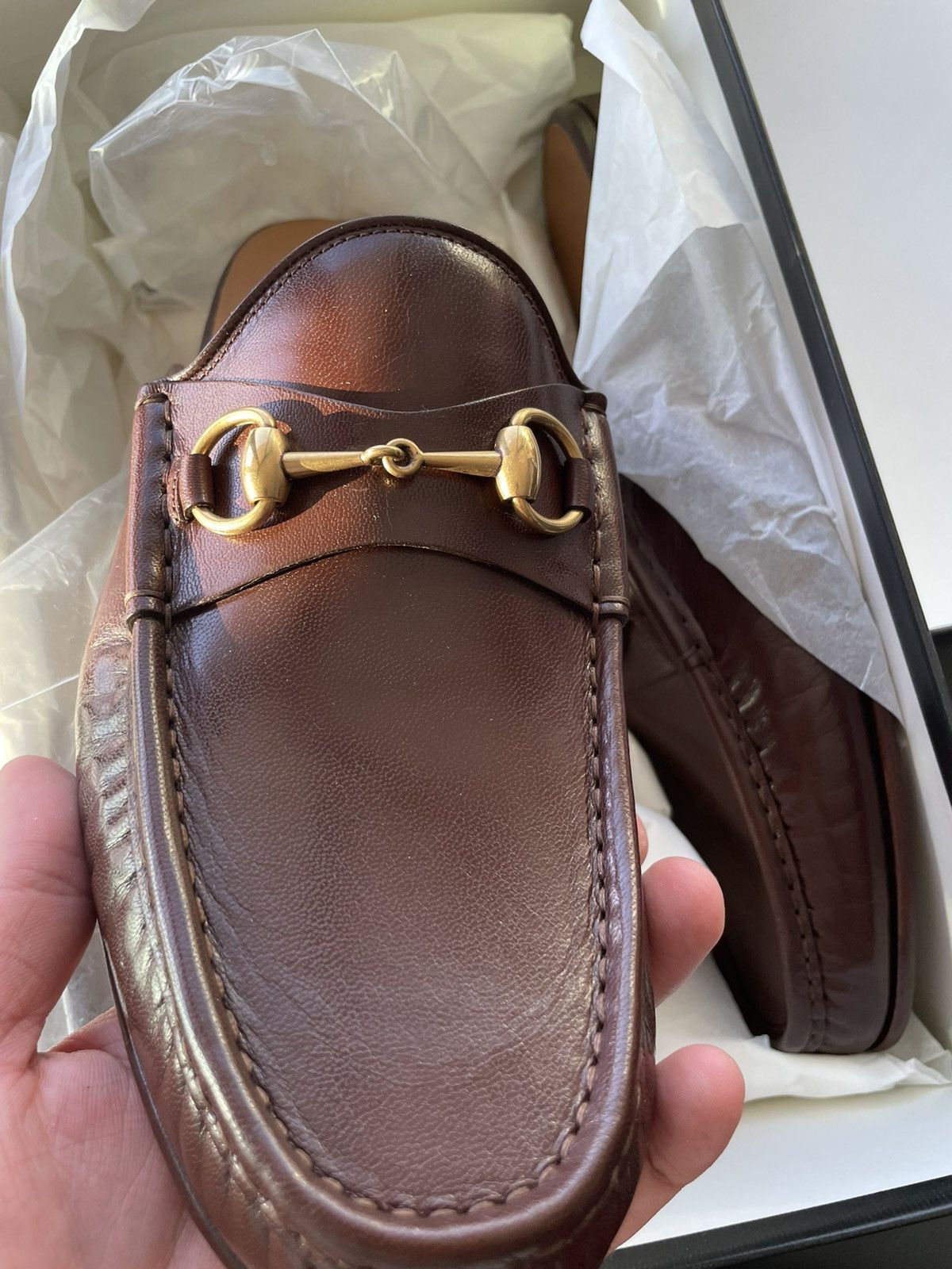 Gucci Iconic Super Runway Limited Horsebit Leather Sandal Shoes Size US 8.5 / EU 41-42 - 8 Thumbnail