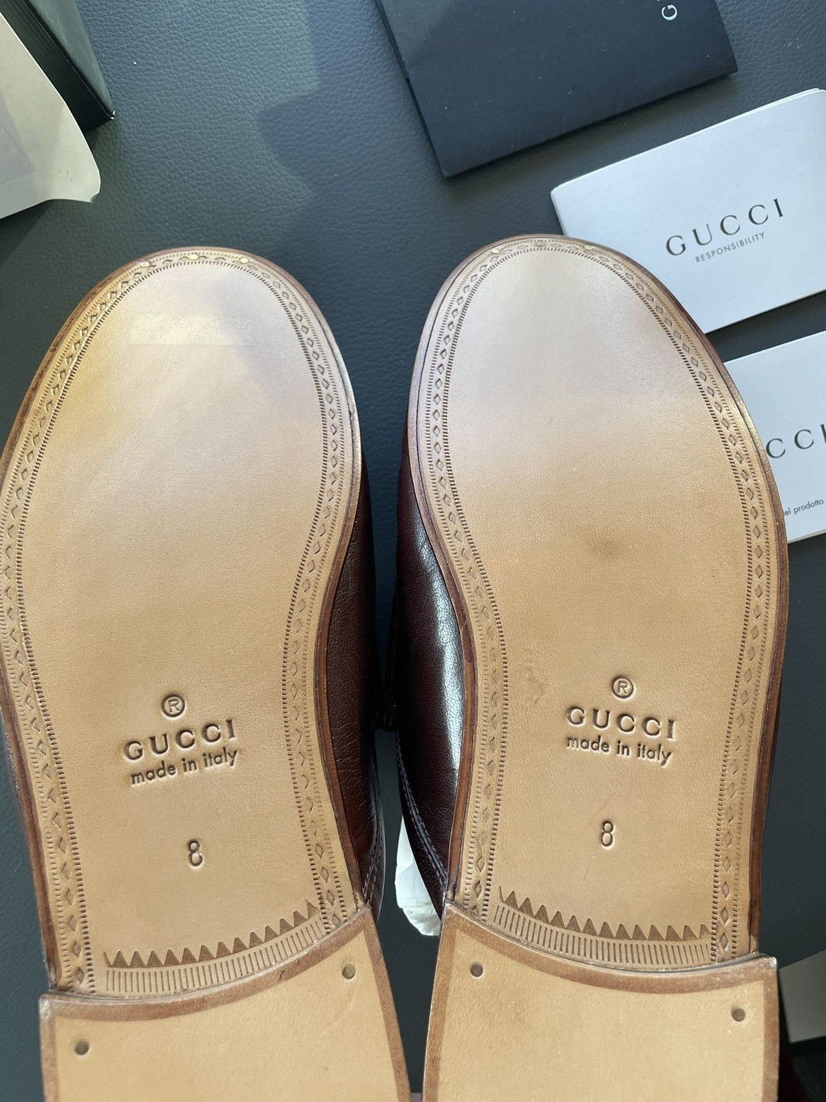 Gucci Iconic Super Runway Limited Horsebit Leather Sandal Shoes Size US 8.5 / EU 41-42 - 5 Thumbnail