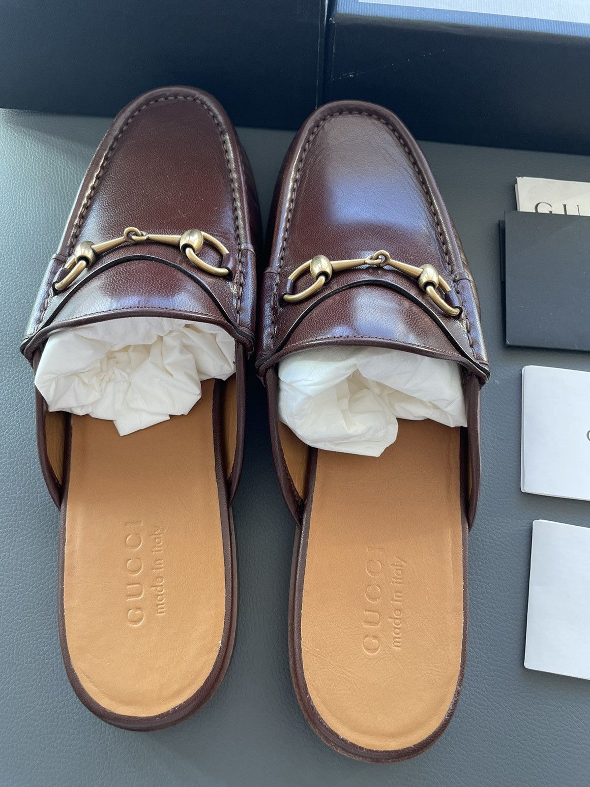 Gucci Iconic Super Runway Limited Horsebit Leather Sandal Shoes Size US 8.5 / EU 41-42 - 3 Thumbnail