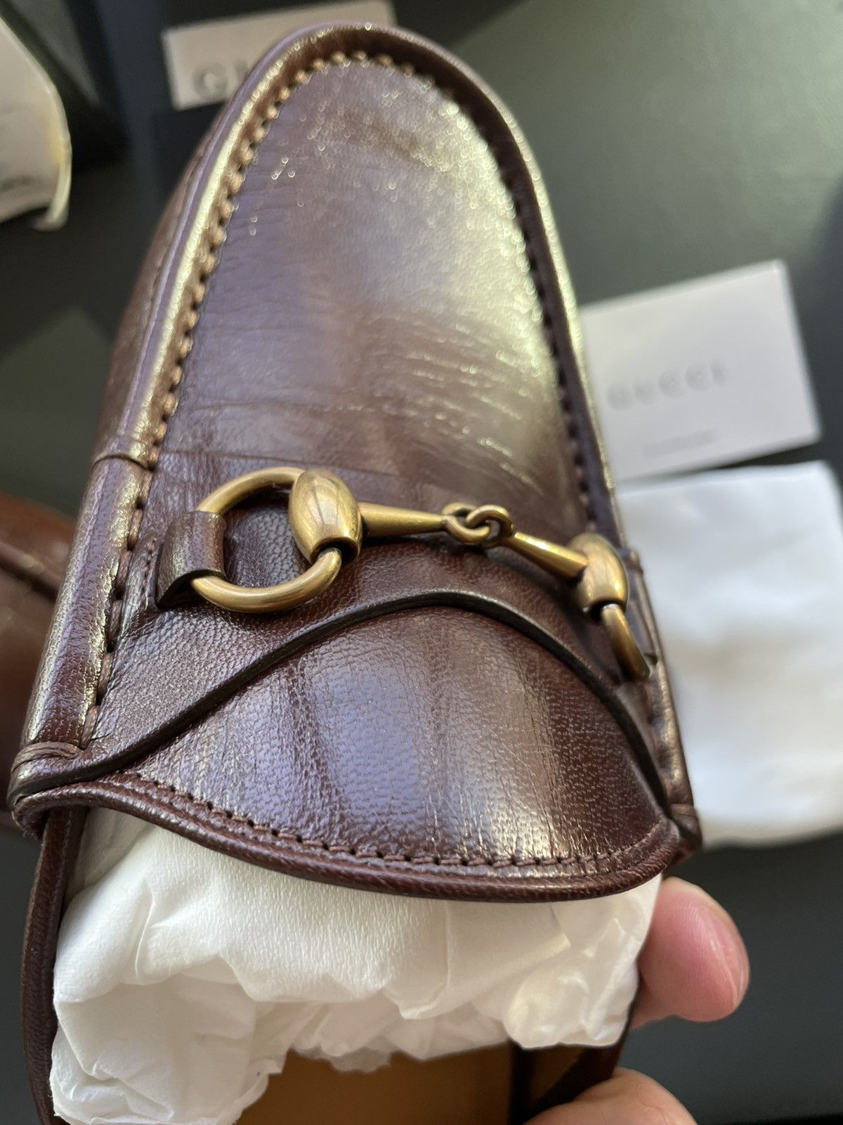 Gucci Limited Edition Iconic Classic Leather Sandal Shoes 100% New Size US 8.5 / EU 41-42 - 10 Thumbnail