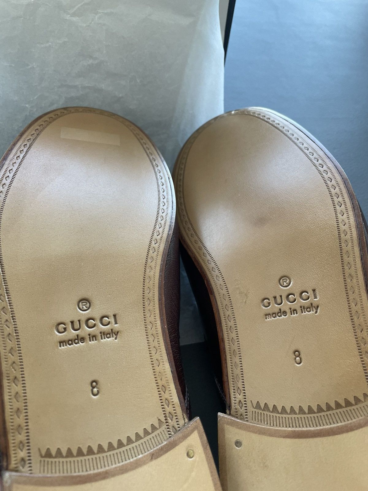 Gucci Limited Edition Iconic Classic Leather Sandal Shoes 100% New Size US 8.5 / EU 41-42 - 13 Thumbnail