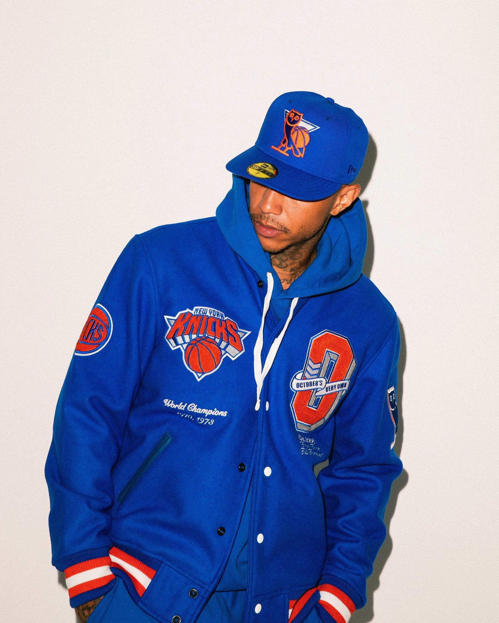 NBA NEW ERA X OVO X NBA NEW YORK KNICKS HAT SIZE 7 1/2 Size ONE SIZE - 6 Thumbnail