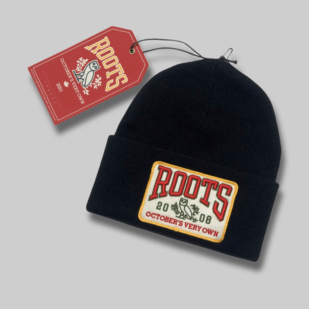 October's Very Own × Roots OVO X ROOTS PATCH TOQUE BEANIE Size ONE SIZE - 2 Thumbnail