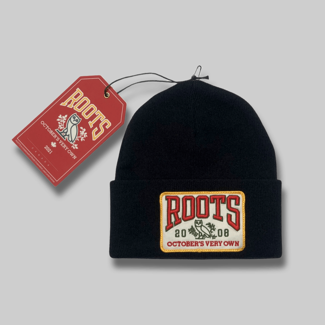 October's Very Own × Roots OVO X ROOTS PATCH TOQUE BEANIE Size ONE SIZE - 1 Thumbnail