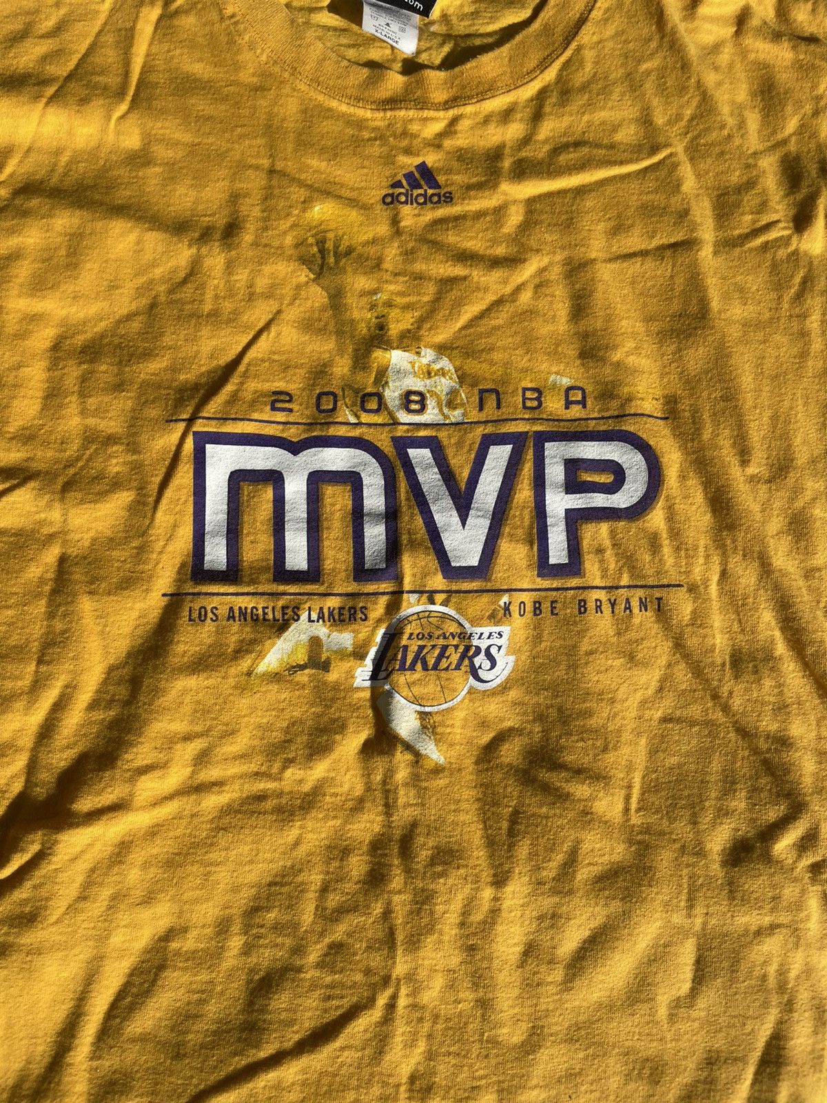 Nike × Vintage vintage 2008 kobe mvp season adidas t shirt Size US XL / EU 56 / 4 - 2 Thumbnail