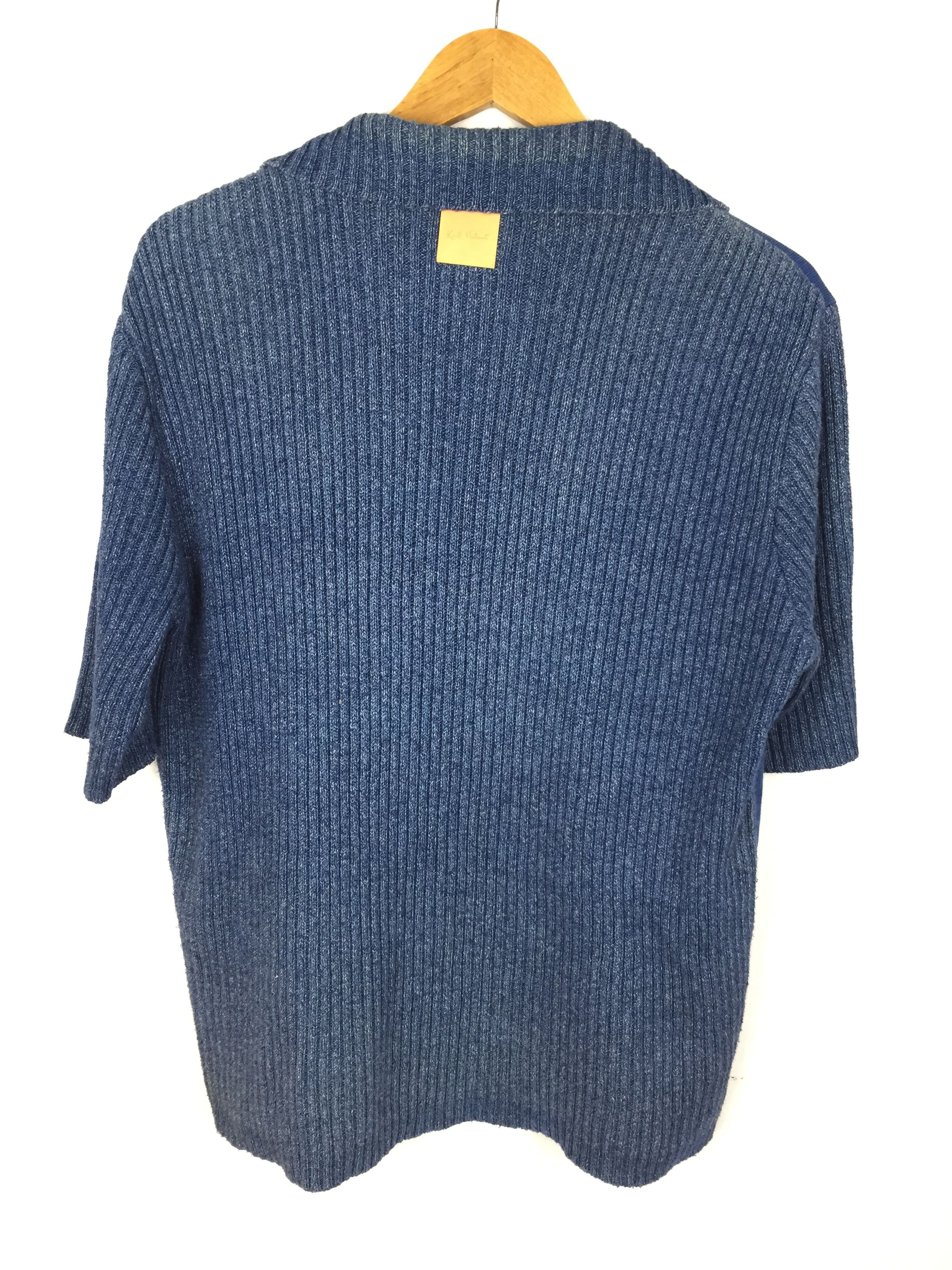 Blue Blue Japan Pink House hybrid knit denim shirt Size US L / EU 52-54 / 3 - 8 Thumbnail