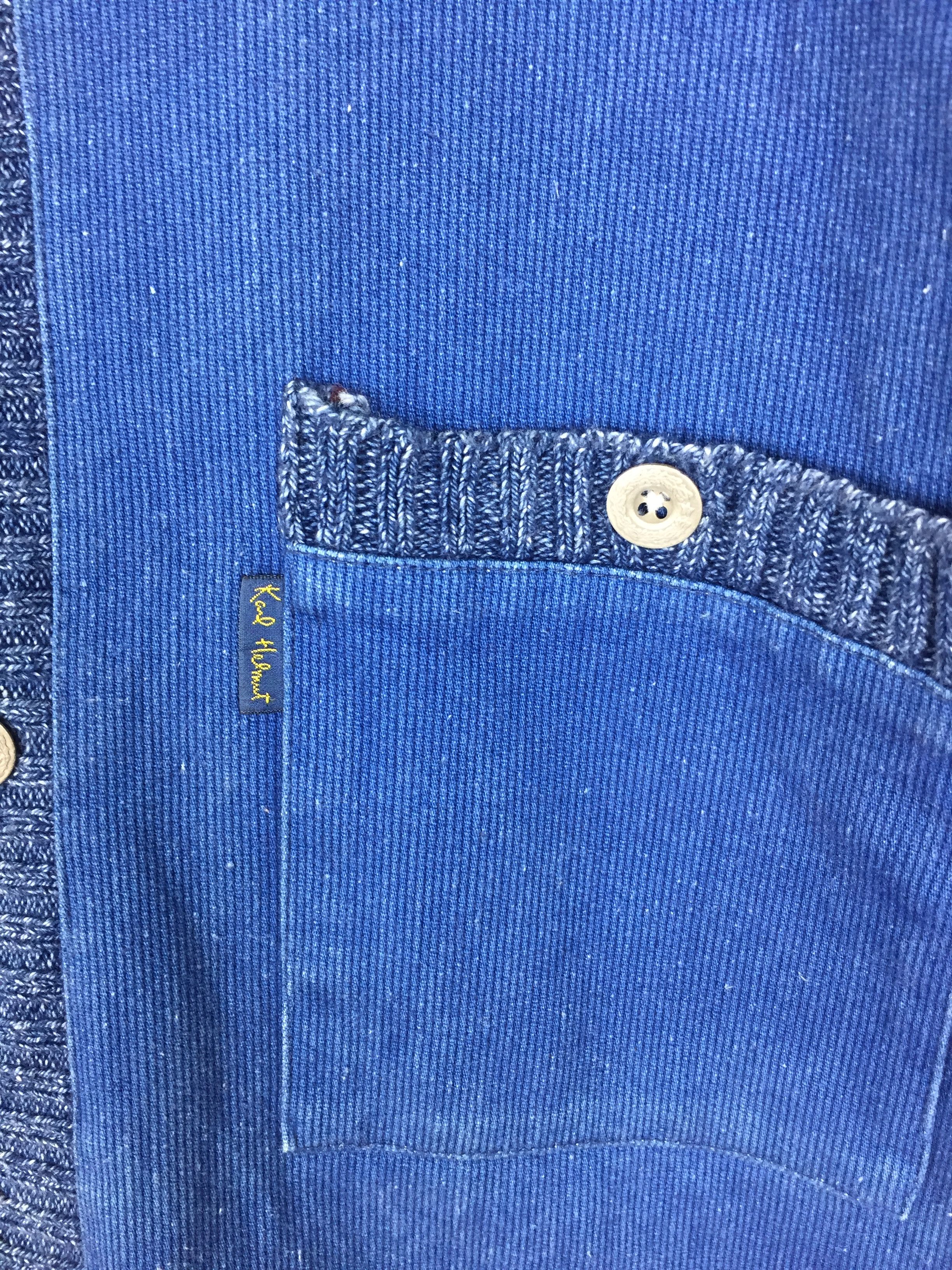 Blue Blue Japan Pink House hybrid knit denim shirt Size US L / EU 52-54 / 3 - 5 Thumbnail