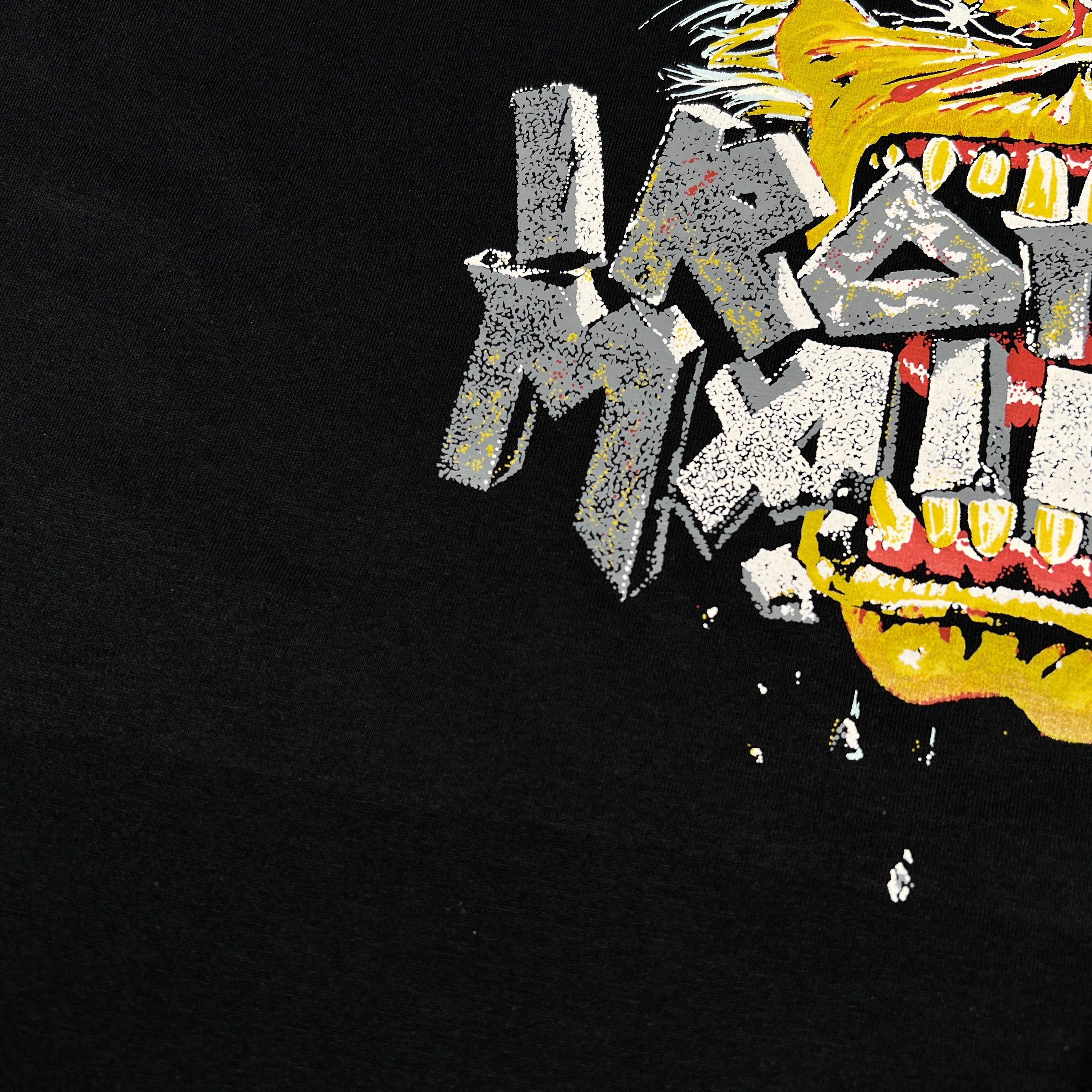 Band Tees Vintage 1988 Iron Maiden ‘Eddie Crunch’ Promo T Shirt Size US XL / EU 56 / 4 - 5 Thumbnail