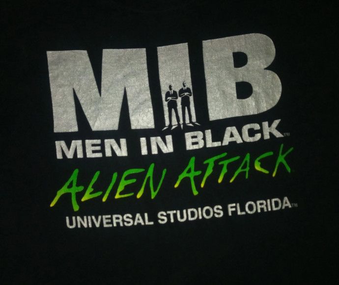 Universal Studios VTG 2000s Men In Black Tshirt movie MIB Universal Studio Size US S / EU 44-46 / 1 - 1 Thumbnail