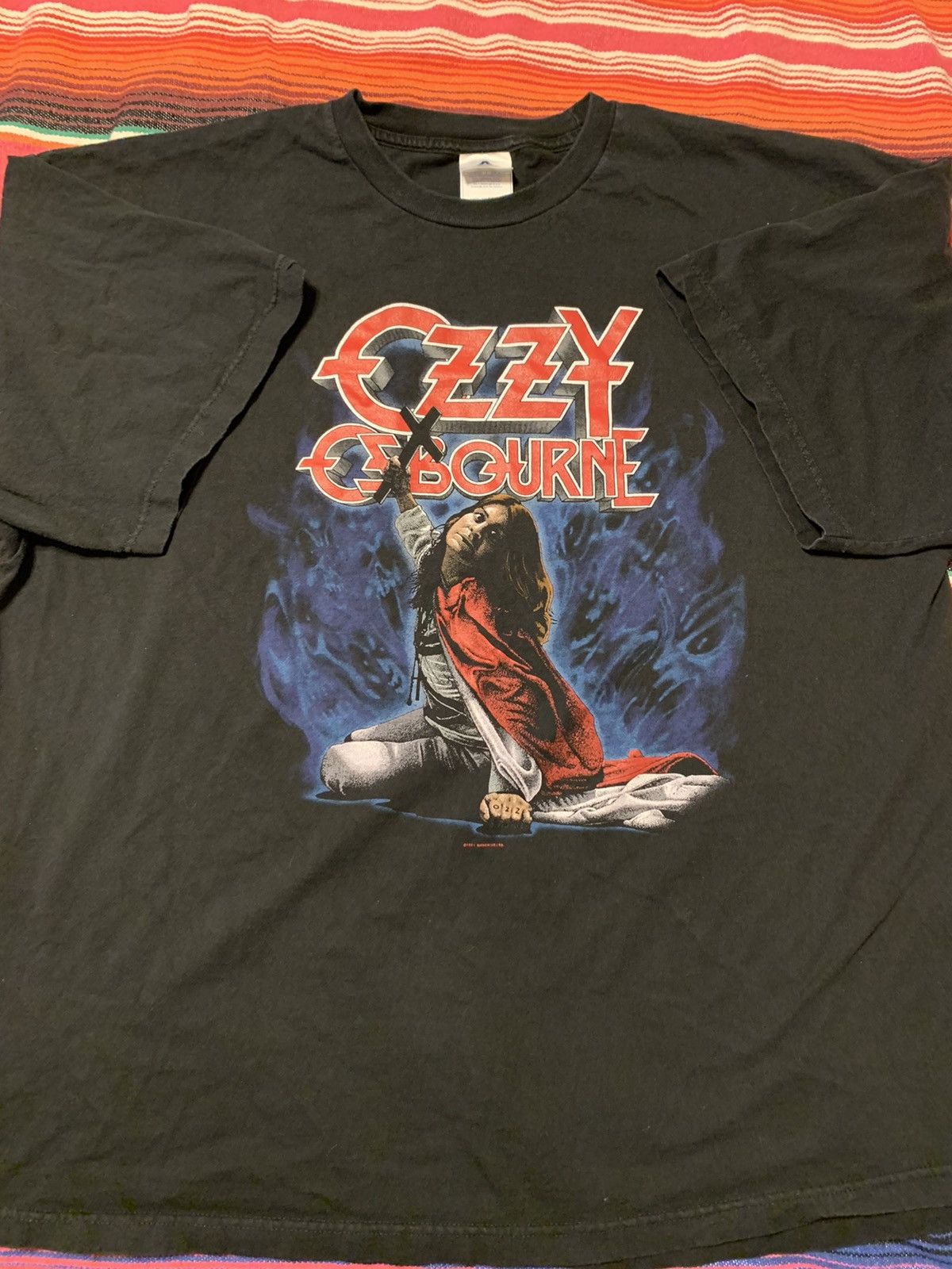 Vintage Vintage 1991 Ozzy Osbourne Blizzard of OZ Tee T - Shirt 90s ...