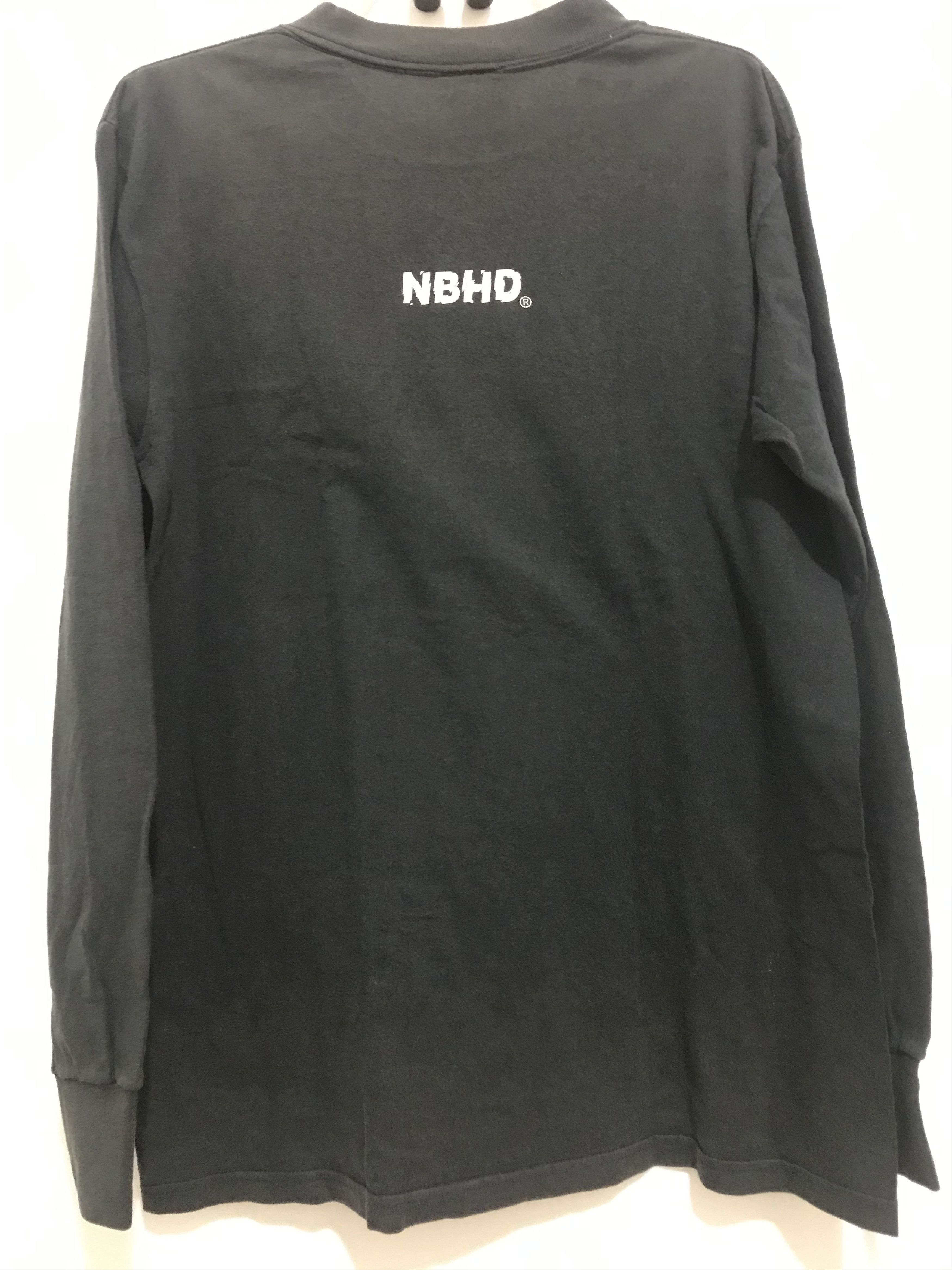 Japanese Brand Vintage 1999 Neighborhood Long Sleeve T-Shirt Size US M / EU 48-50 / 2 - 2 Thumbnail