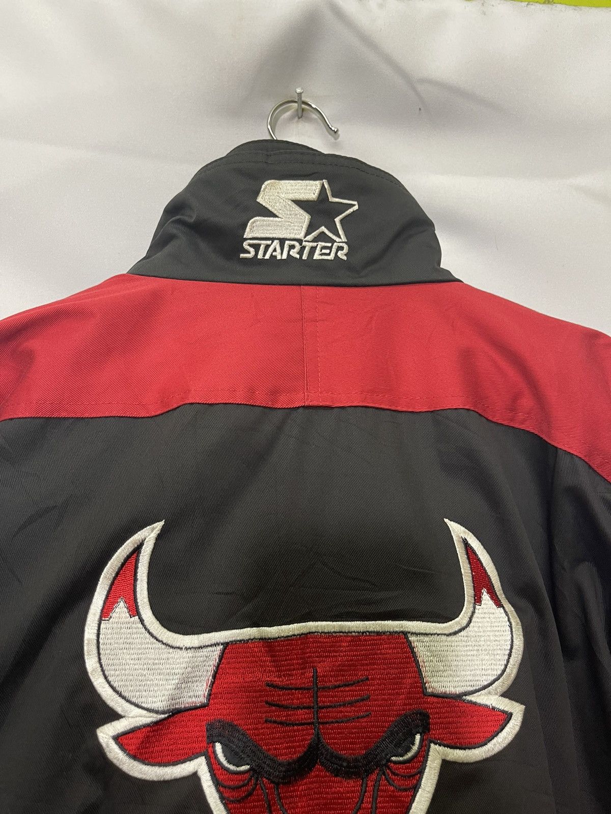 NBA VINTAGE CHICAGO BULLS STARTER NBA NICE JACKET Size US L / EU 52-54 / 3 - 12 Thumbnail