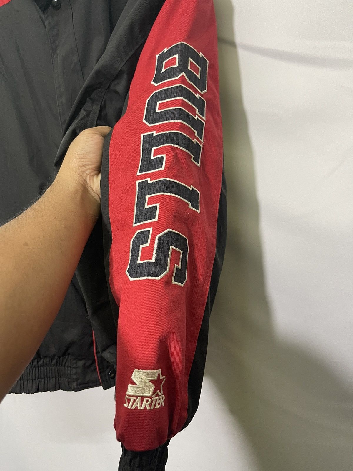 NBA VINTAGE CHICAGO BULLS STARTER NBA NICE JACKET Size US L / EU 52-54 / 3 - 5 Thumbnail
