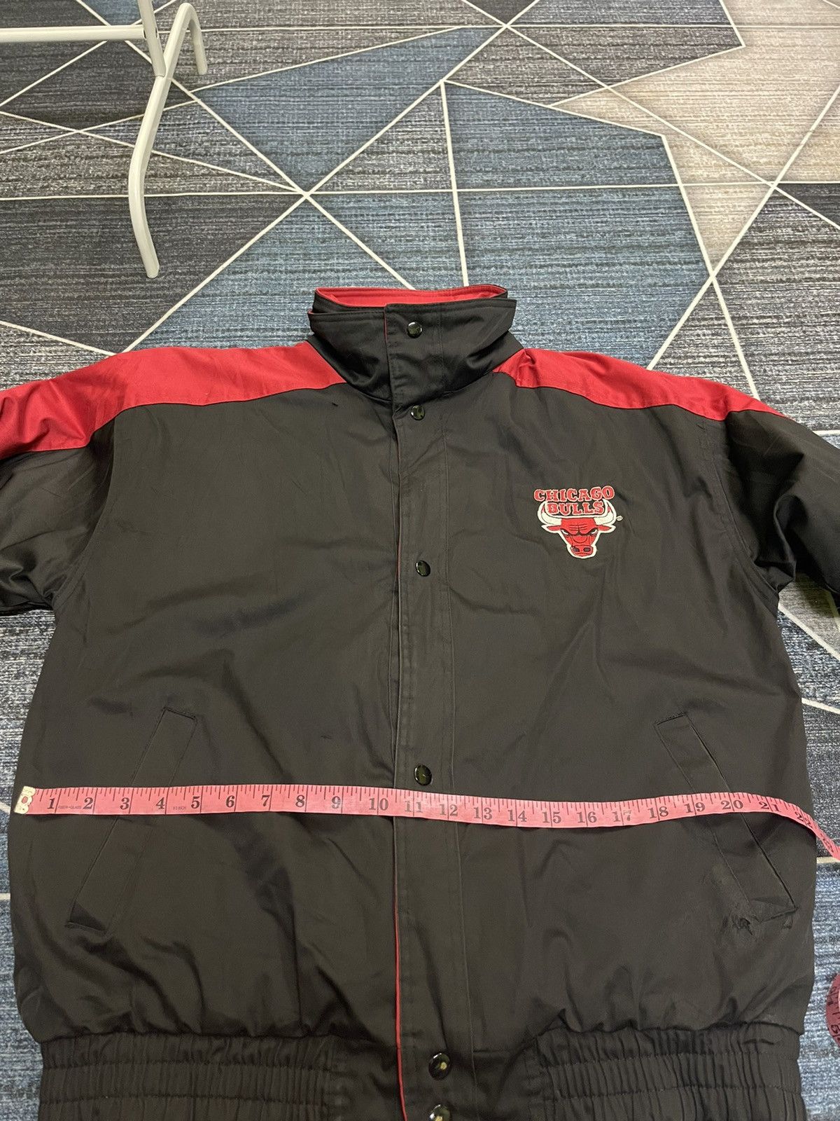 NBA VINTAGE CHICAGO BULLS STARTER NBA NICE JACKET Size US L / EU 52-54 / 3 - 18 Thumbnail