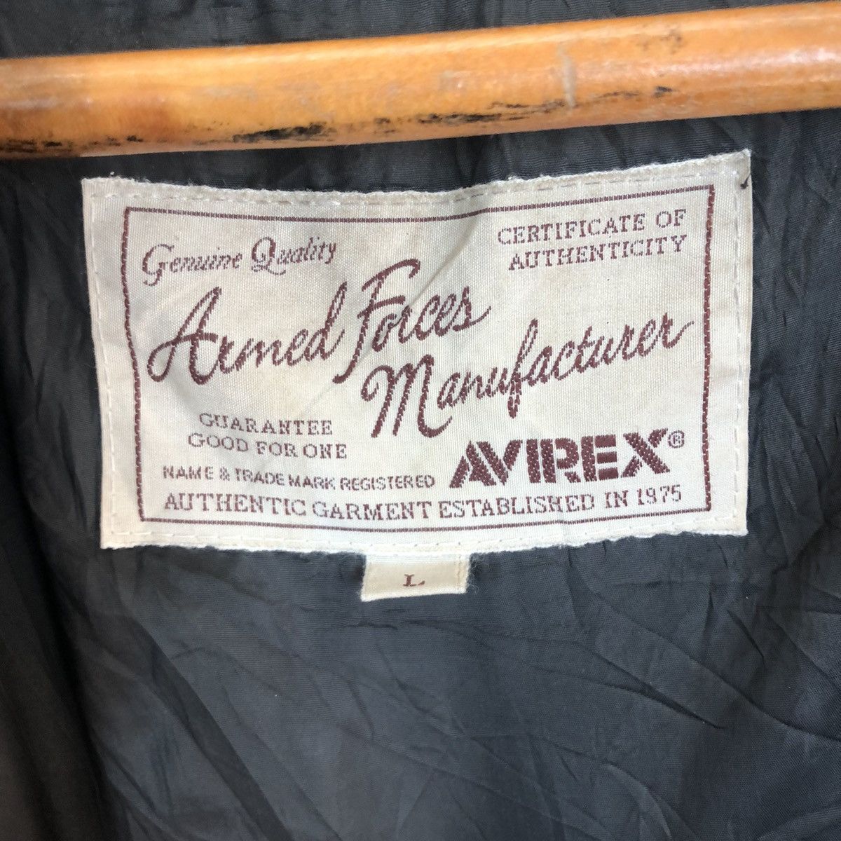 Avirex × Vintage AVIREX USAF 16171 FLIGHT JACKET Size US L / EU 52-54 / 3 - 14 Thumbnail