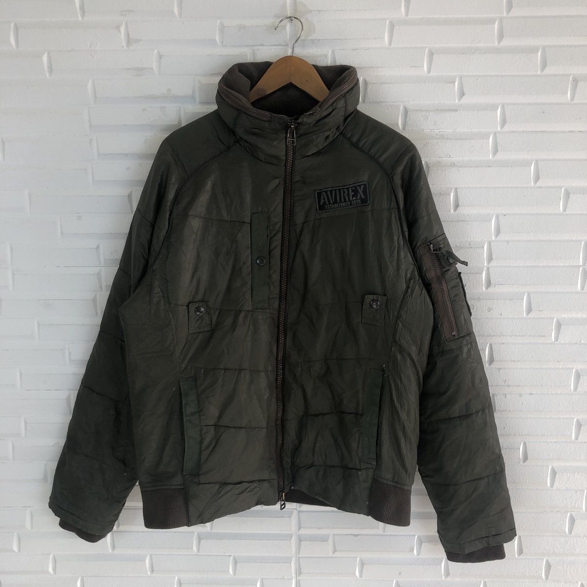 Avirex × Vintage AVIREX USAF 16171 FLIGHT JACKET Size US L / EU 52-54 / 3 - 2 Thumbnail