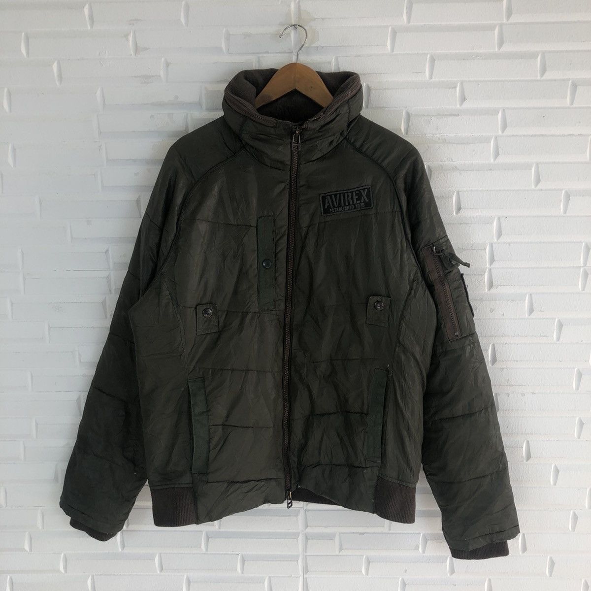 Avirex × Vintage AVIREX USAF 16171 FLIGHT JACKET Size US L / EU 52-54 / 3 - 1 Thumbnail