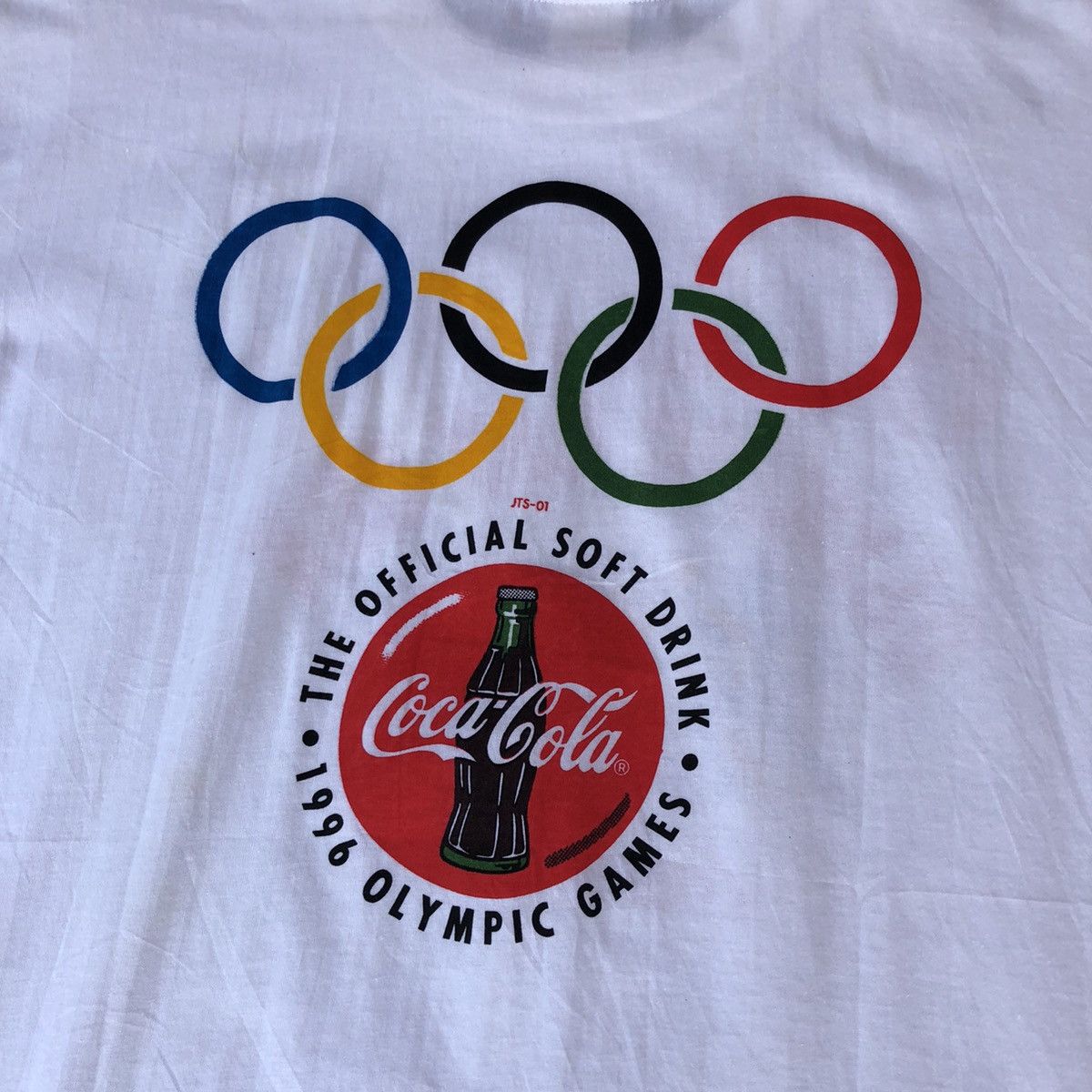 Coca Cola Vintage Never Worn Coca Cola 1995 Olympic Day Run Size US M / EU 48-50 / 2 - 5 Thumbnail