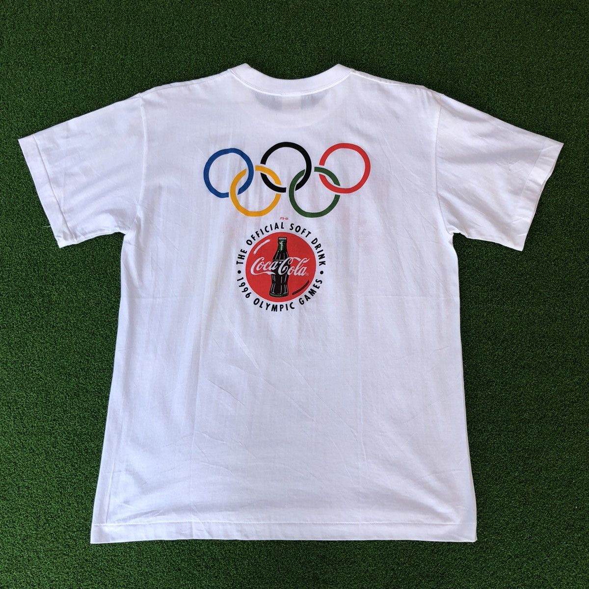 Coca Cola Vintage Never Worn Coca Cola 1995 Olympic Day Run Size US M / EU 48-50 / 2 - 4 Thumbnail