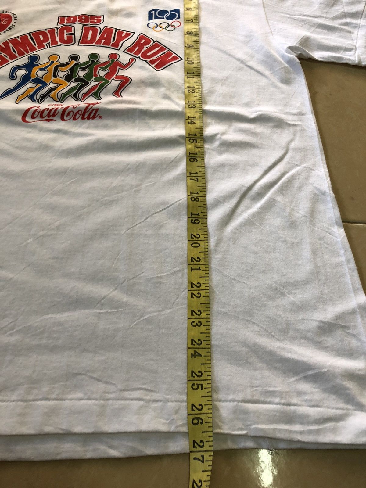 Coca Cola Vintage Never Worn Coca Cola 1995 Olympic Day Run Size US M / EU 48-50 / 2 - 7 Thumbnail