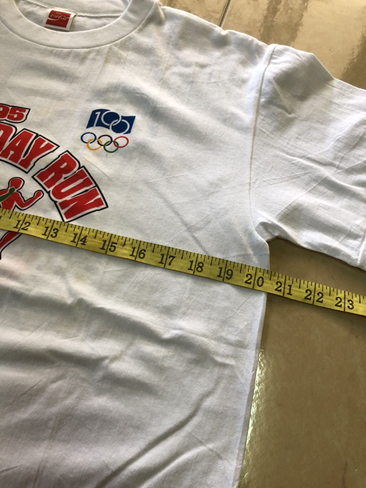 Coca Cola Vintage Never Worn Coca Cola 1995 Olympic Day Run Size US M / EU 48-50 / 2 - 6 Thumbnail