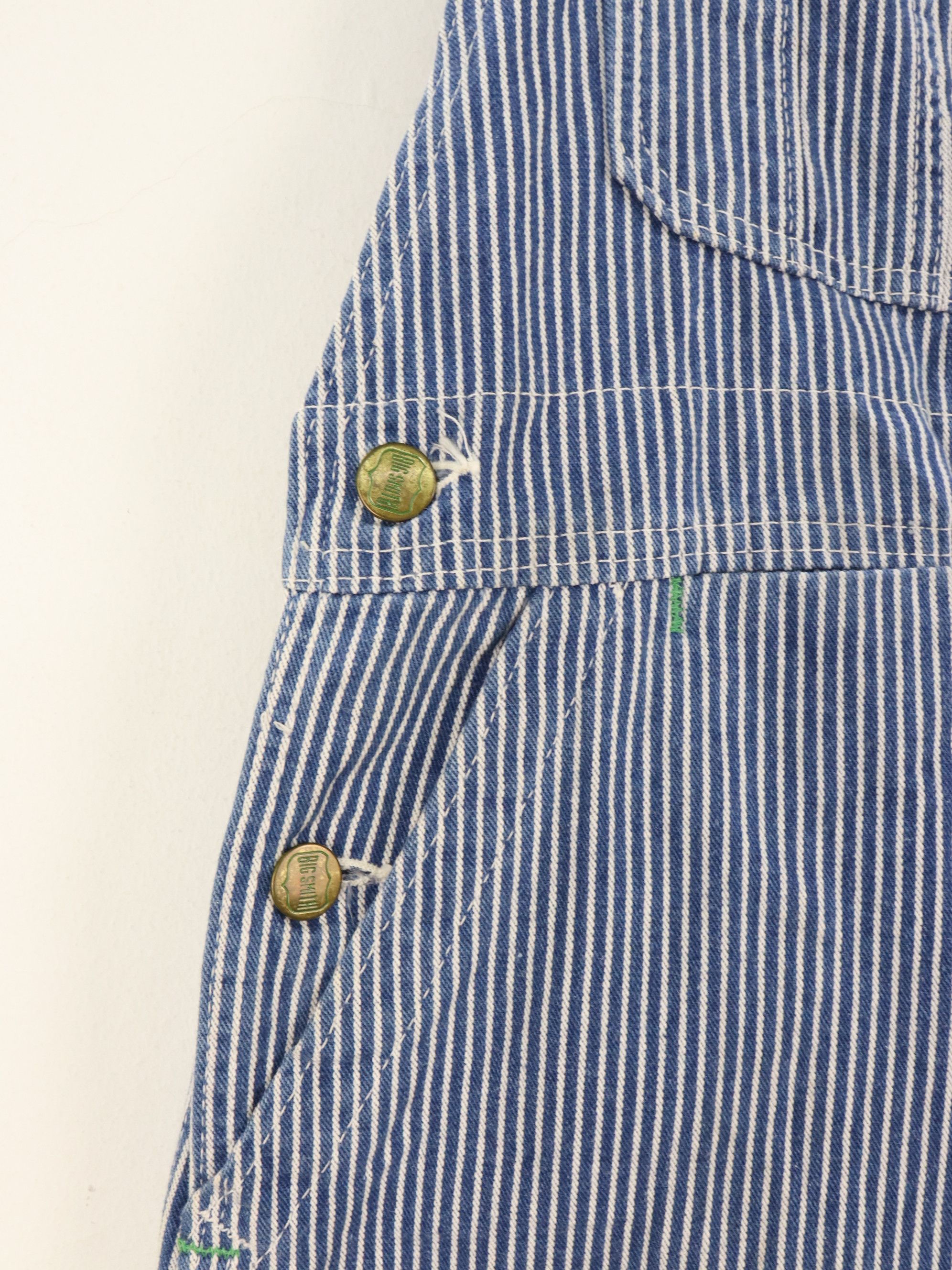Vintage Vintage Big Smith Pinstripe Overall Made in USA Size US 36 / EU 52 - 8 Thumbnail