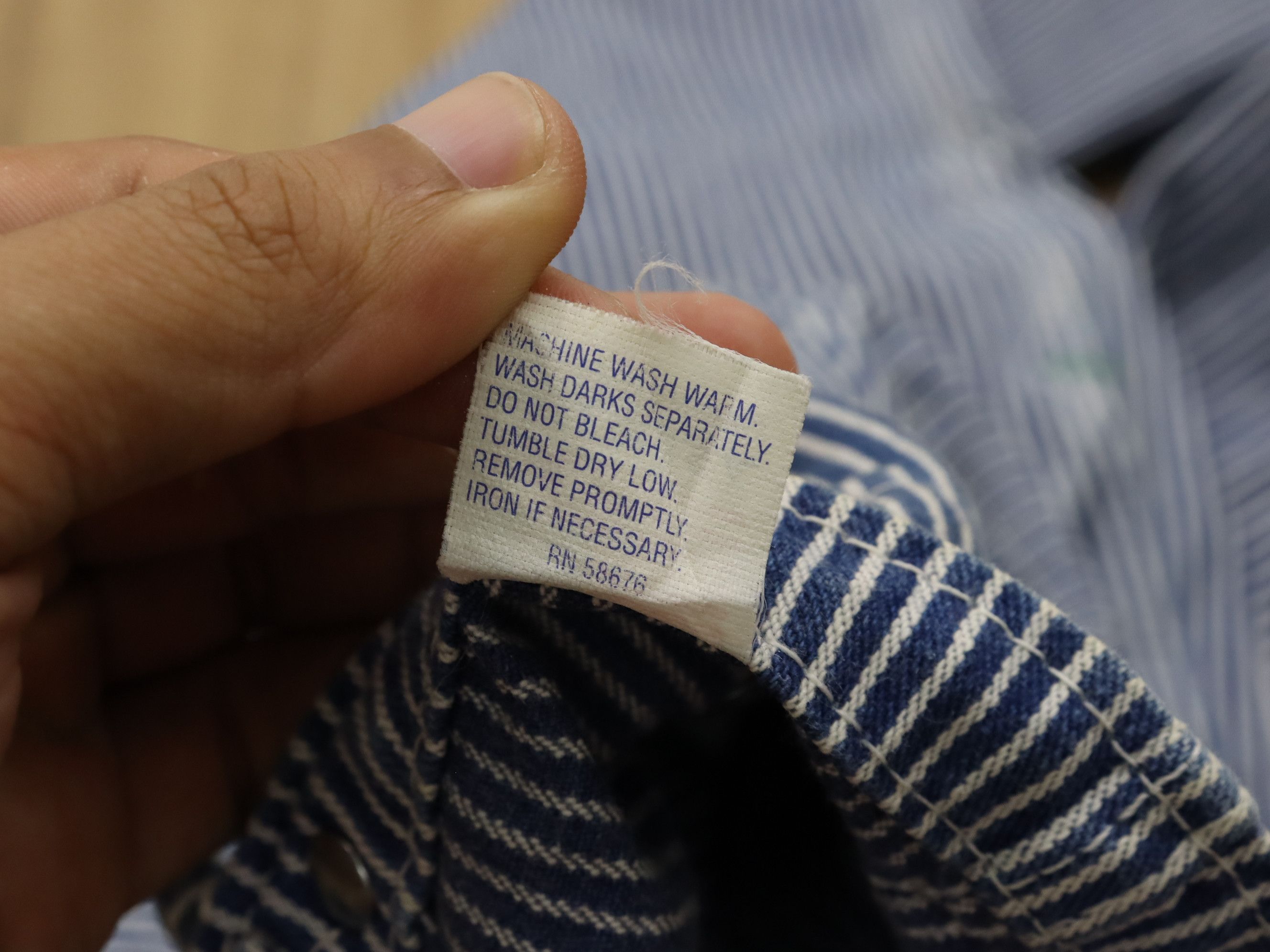 Vintage Vintage Big Smith Pinstripe Overall Made in USA Size US 36 / EU 52 - 14 Thumbnail