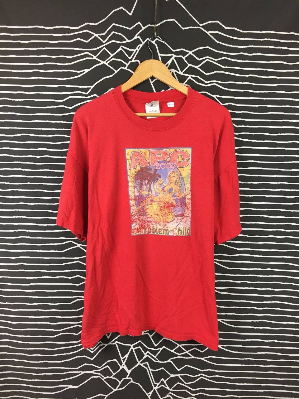 Gildan Vtg Y2K A Problem Child Sexy Graphic Tees Size US XXL / EU 58 / 5 - 2 Thumbnail