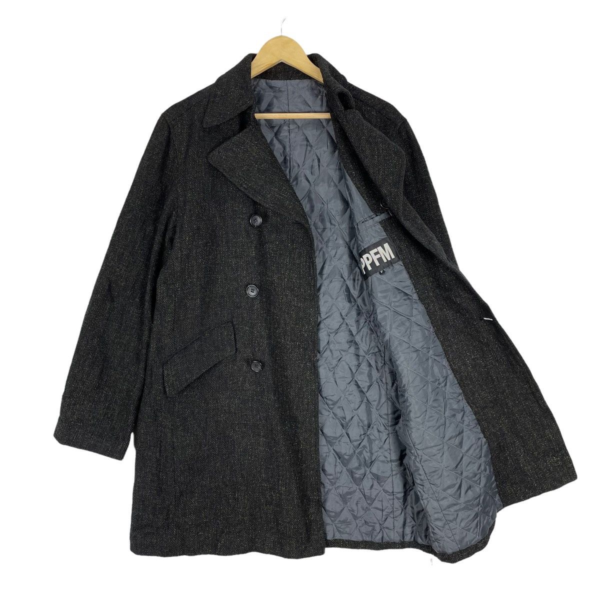 🌟PPFM DOUBLE BREASTED BUTTON WOOL JACKET