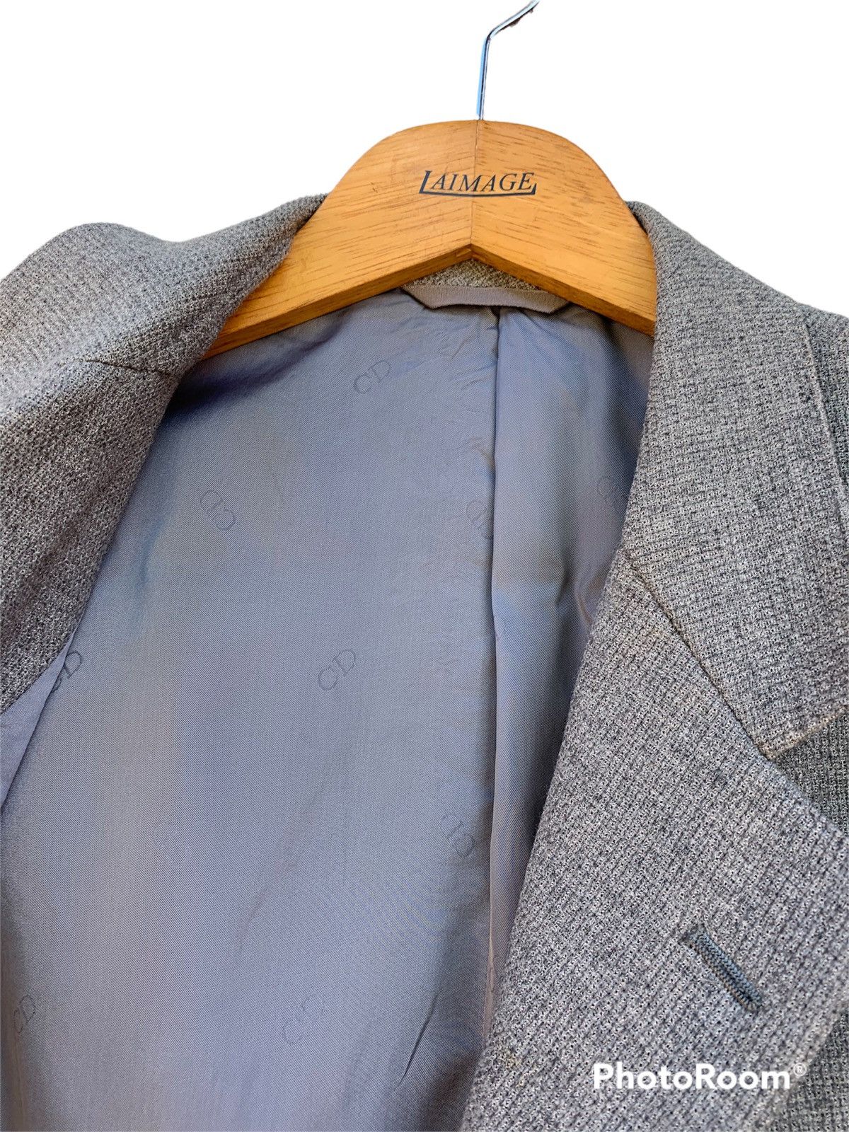 Christian Dior Monsieur Vintage Christian Dior 10% Cashmere Blazer Size 34R - 3 Thumbnail