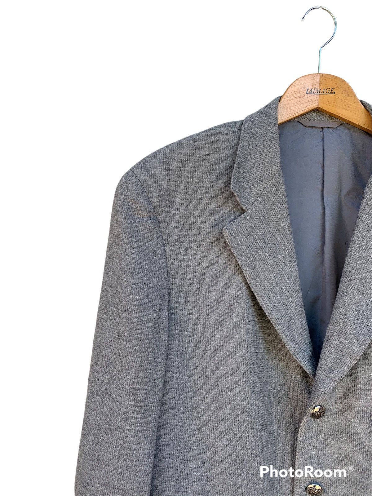 Christian Dior Monsieur Vintage Christian Dior 10% Cashmere Blazer Size 34R - 7 Thumbnail