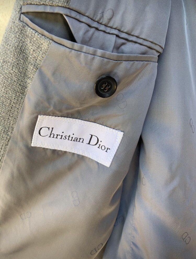 Christian Dior Monsieur Vintage Christian Dior 10% Cashmere Blazer Size 34R - 11 Thumbnail