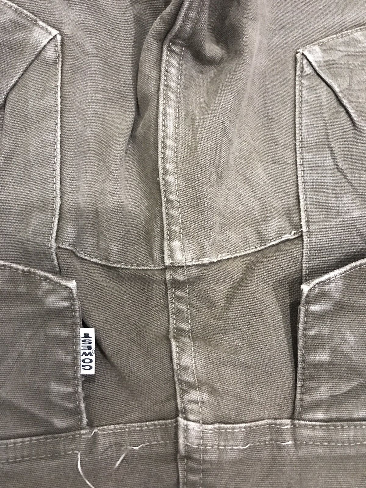 Japanese Brand × Seditionaries RareDope GOWEST Japan Military Sturdy Skinny Half Cargo Pant Size US 30 / EU 46 - 17 Thumbnail