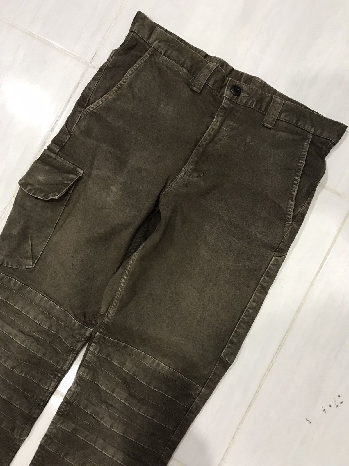 Japanese Brand × Seditionaries RareDope GOWEST Japan Military Sturdy Skinny Half Cargo Pant Size US 30 / EU 46 - 5 Thumbnail