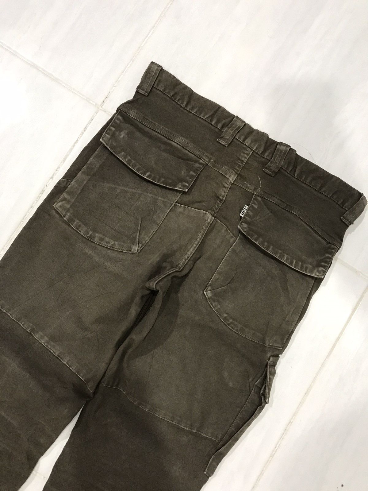 Japanese Brand × Seditionaries RareDope GOWEST Japan Military Sturdy Skinny Half Cargo Pant Size US 30 / EU 46 - 15 Thumbnail