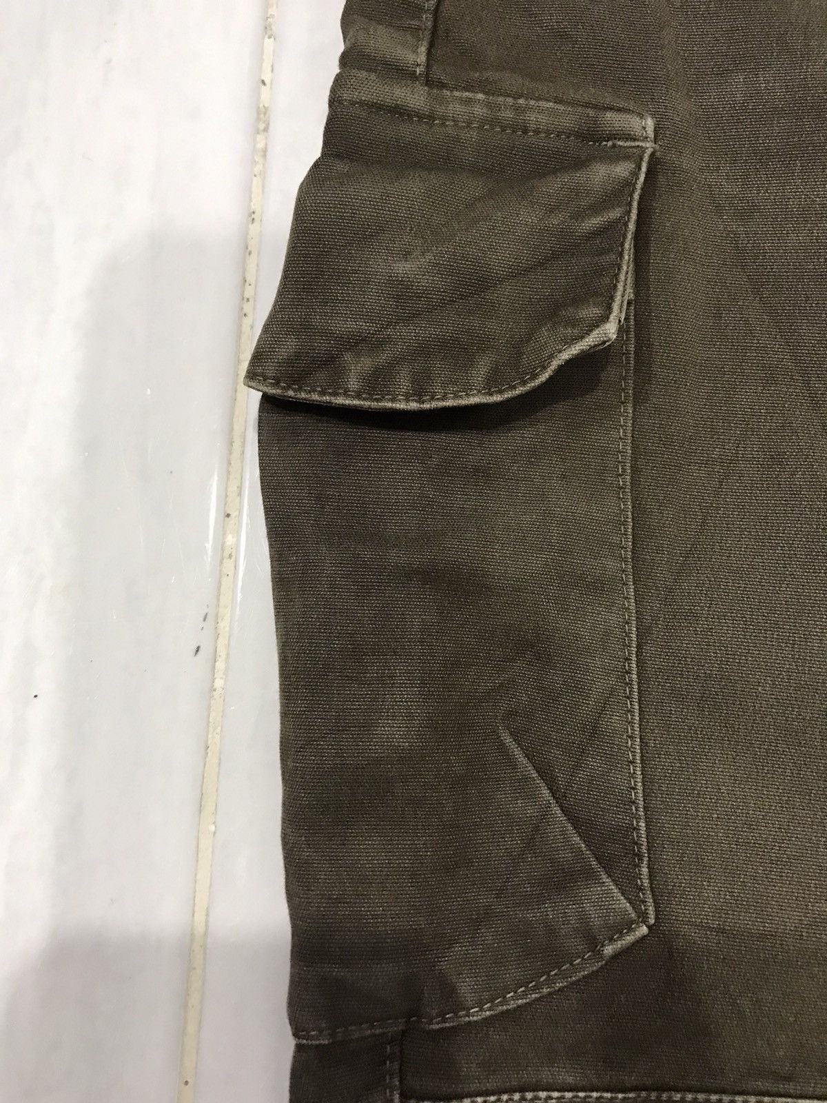 Japanese Brand × Seditionaries RareDope GOWEST Japan Military Sturdy Skinny Half Cargo Pant Size US 30 / EU 46 - 10 Thumbnail