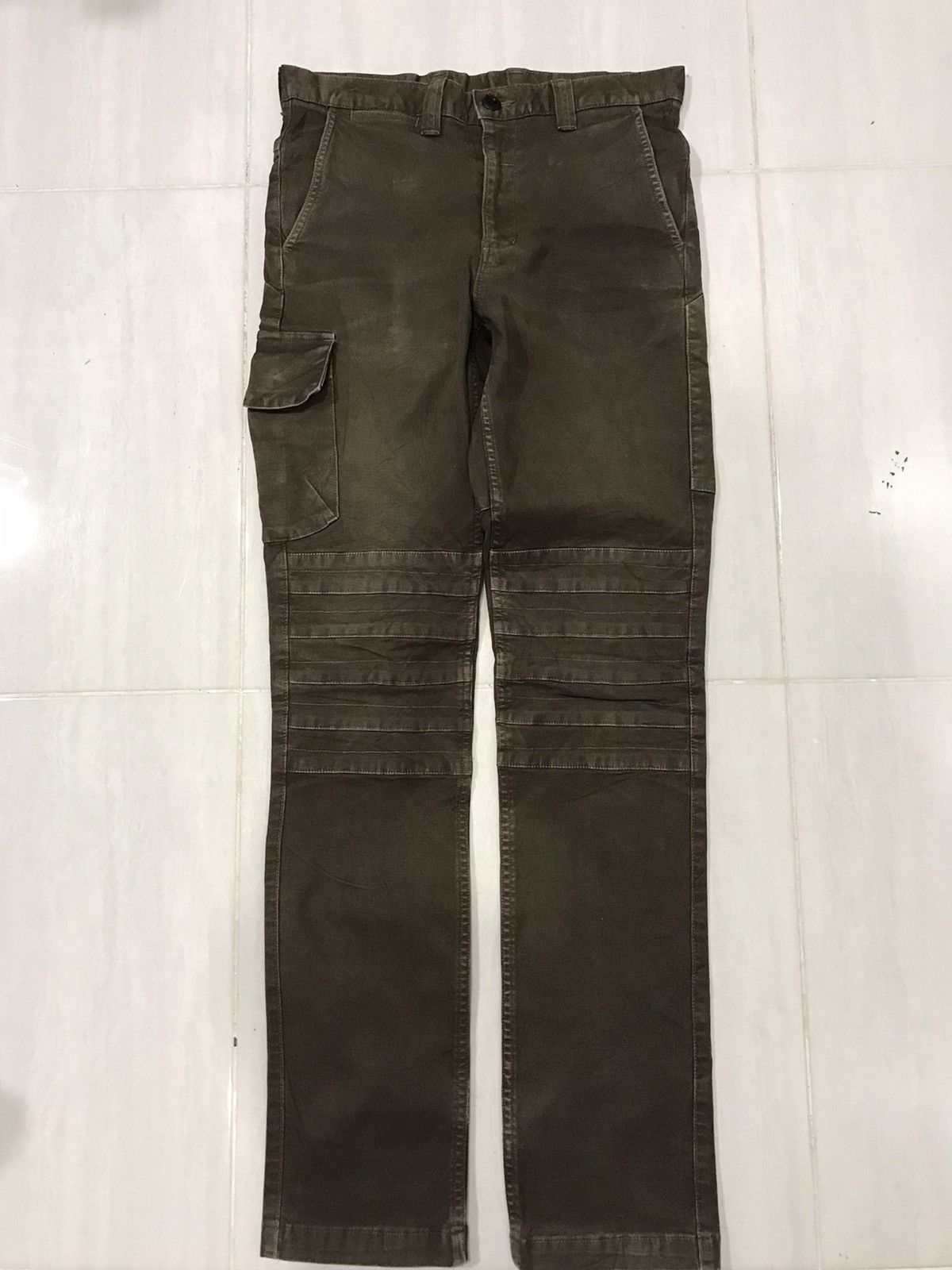 Japanese Brand × Seditionaries RareDope GOWEST Japan Military Sturdy Skinny Half Cargo Pant Size US 30 / EU 46 - 4 Thumbnail