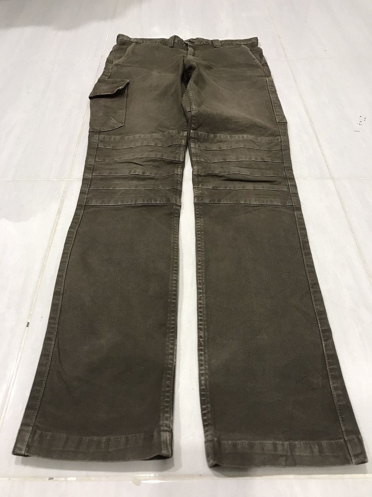 Japanese Brand × Seditionaries RareDope GOWEST Japan Military Sturdy Skinny Half Cargo Pant Size US 30 / EU 46 - 7 Thumbnail