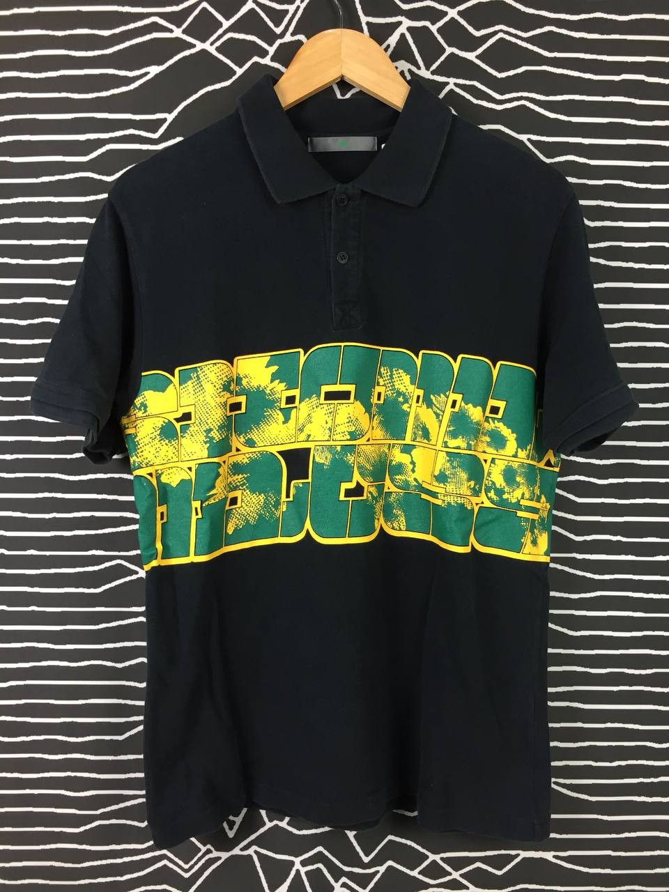 Japanese Brand Vtg Homless Japan OG Streetwear Graphic Polo Tee Size US M / EU 48-50 / 2 - 2 Thumbnail