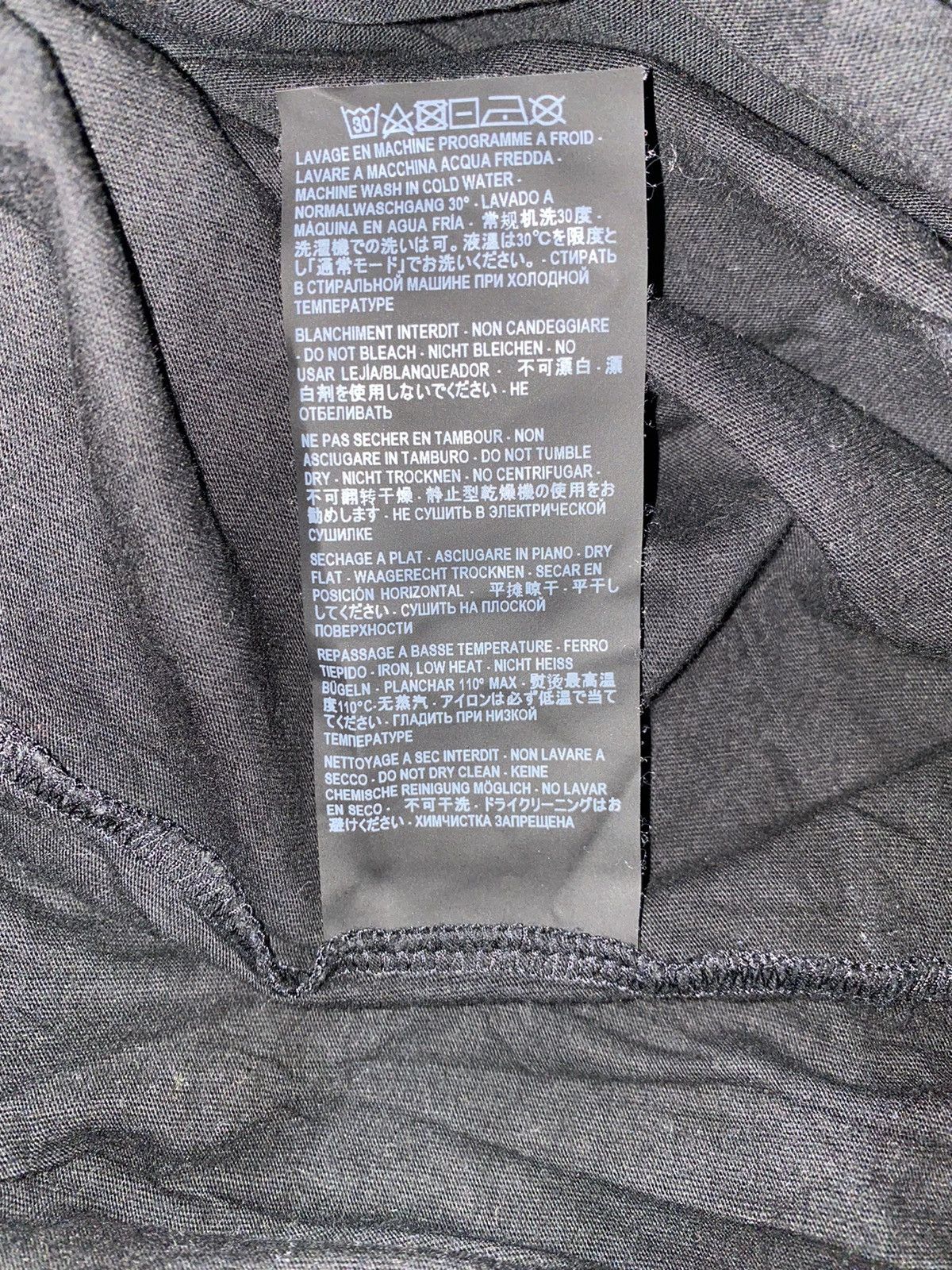 Saint Laurent Paris Saint Lauren Poster Black Tshirt Size US M / EU 48-50 / 2 - 7 Thumbnail