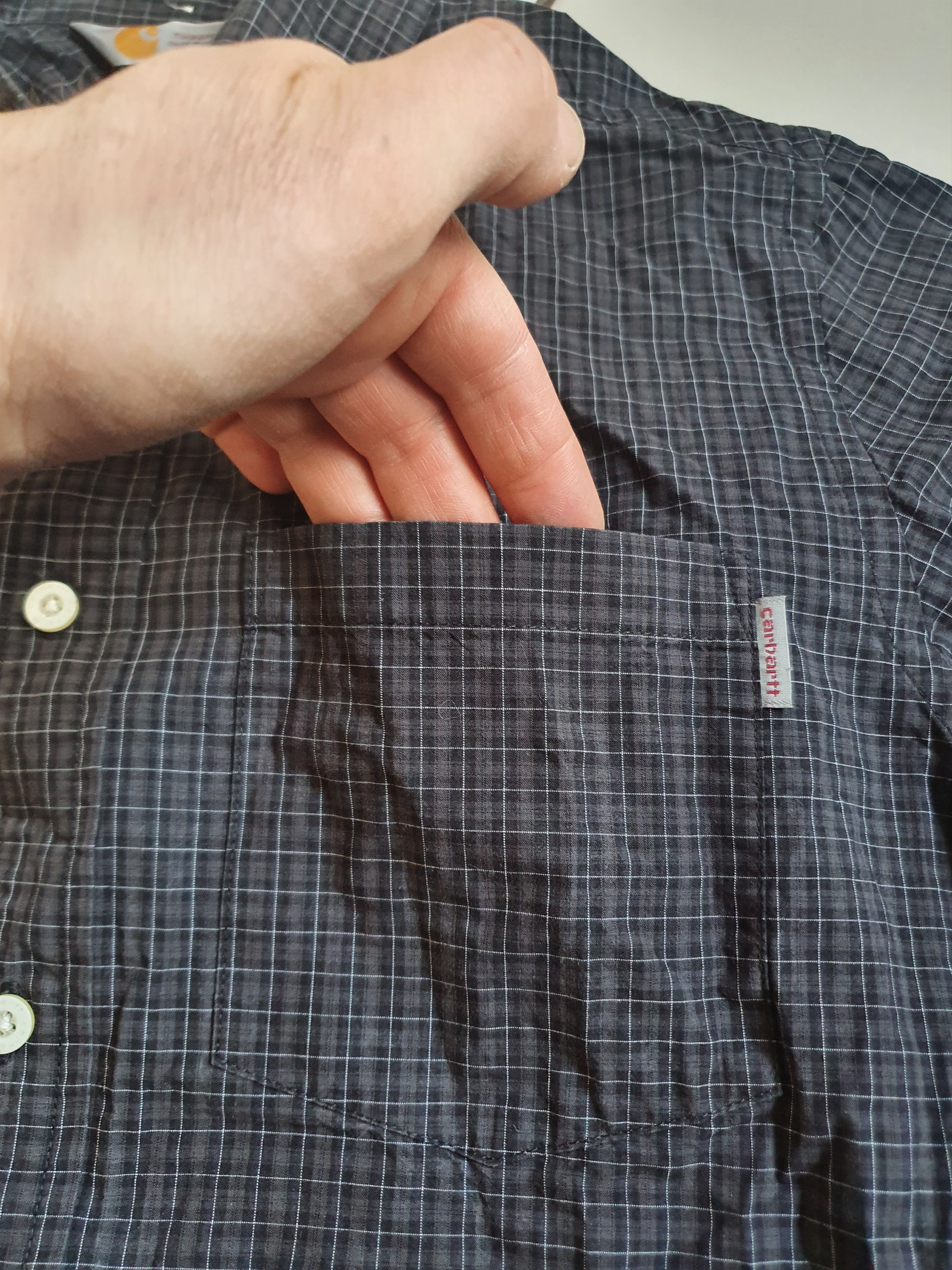 Carhartt Carhartt L/S Light Shirt check plaid SWAG,sz M Size US M / EU 48-50 / 2 - 7 Thumbnail