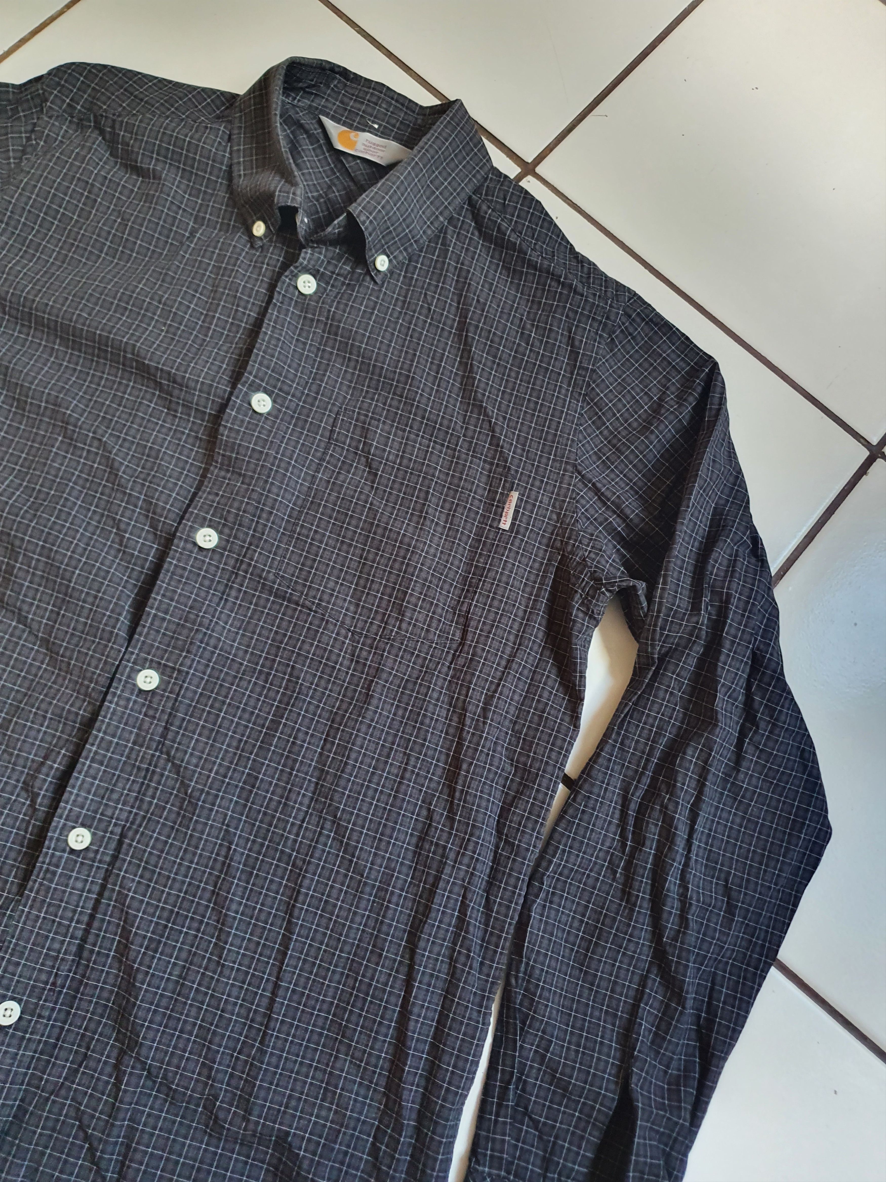 Carhartt Carhartt L/S Light Shirt check plaid SWAG,sz M Size US M / EU 48-50 / 2 - 3 Thumbnail