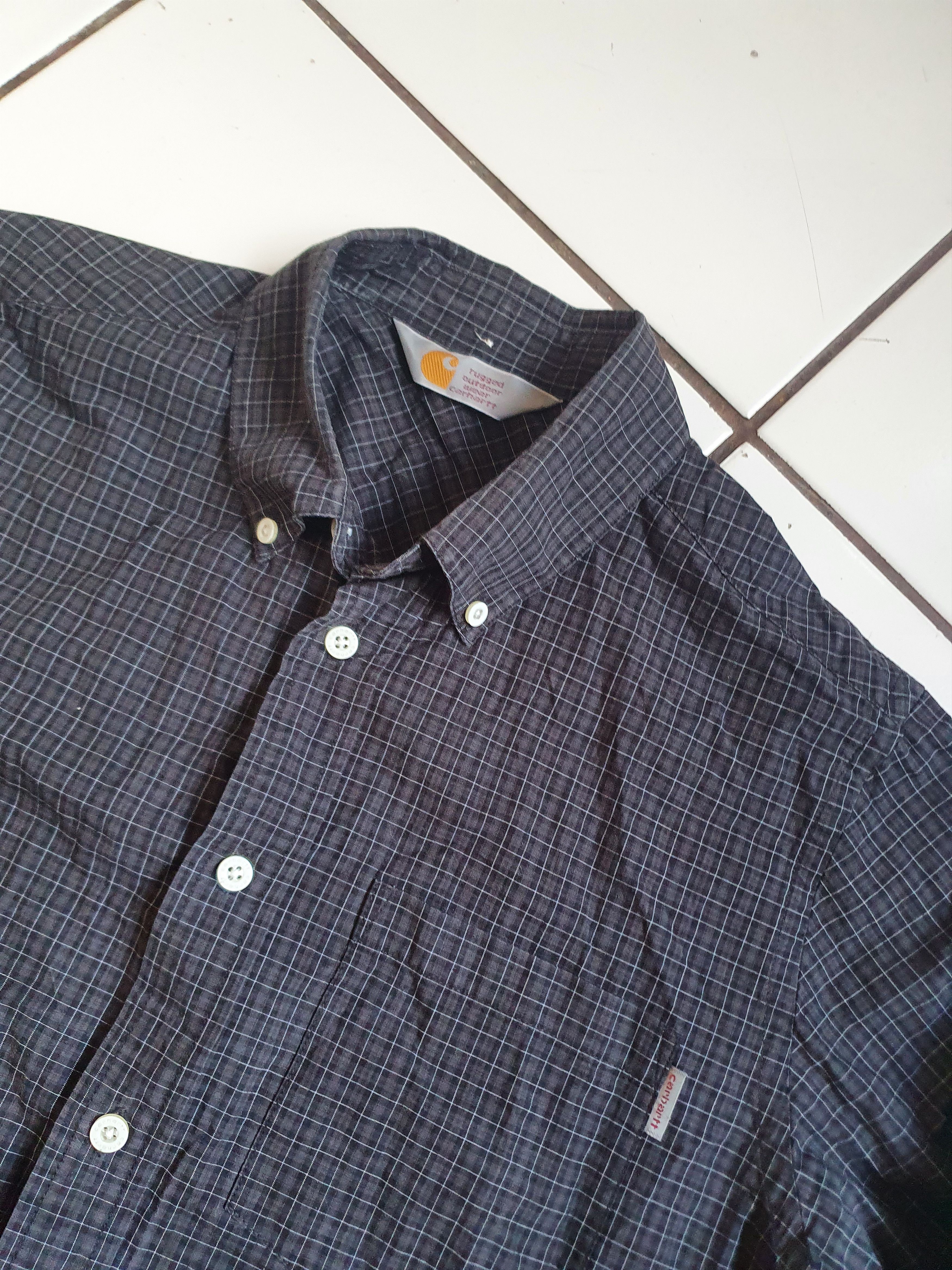 Carhartt Carhartt L/S Light Shirt check plaid SWAG,sz M Size US M / EU 48-50 / 2 - 5 Thumbnail