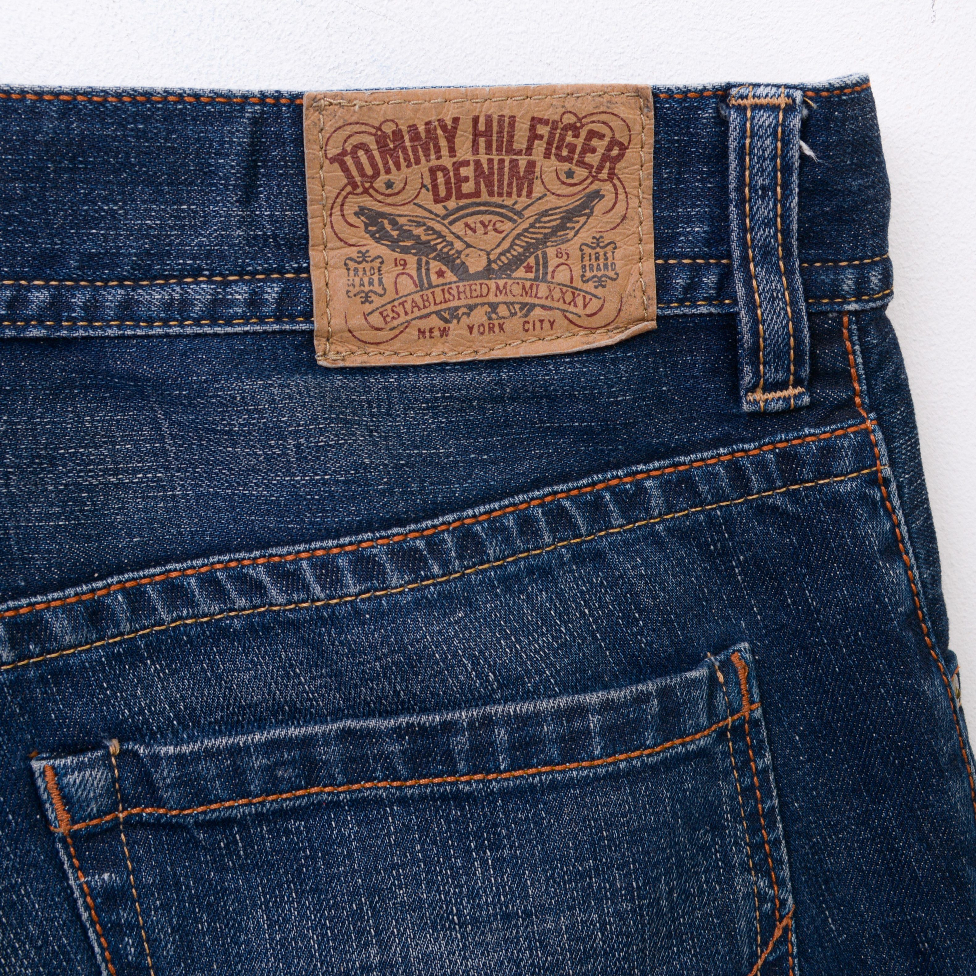 Tommy Hilfiger Wilson Denim Jeans Blue Pants Trousers Button Fly Size US 32 / EU 48 - 5 Thumbnail