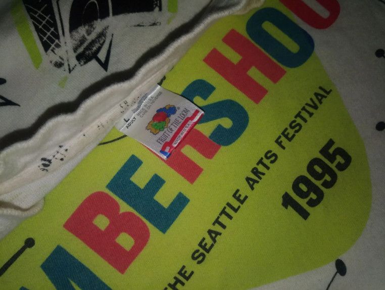 Band Tees VTG 90s Bumbershoot AOP tshirt Lollapalooza Coachella Size US L / EU 52-54 / 3 - 4 Thumbnail