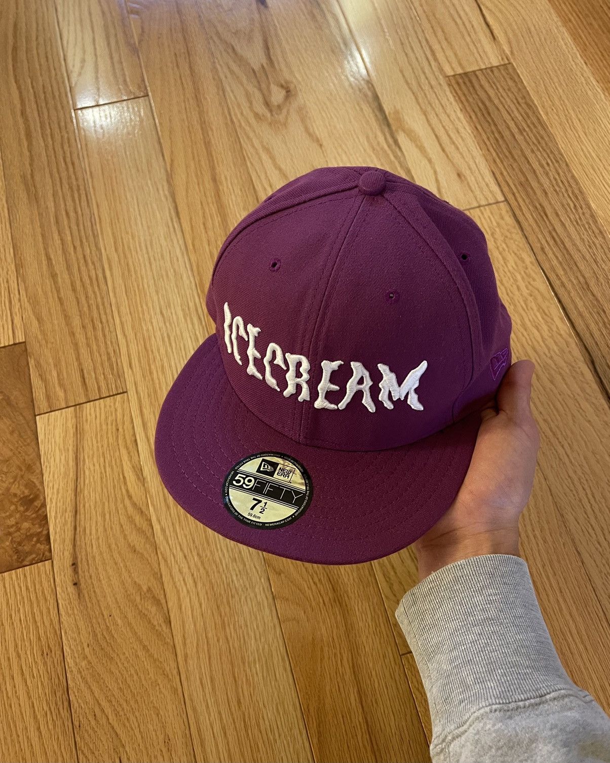 Casquette Billionaire Boys Club BBCICECREAM Pharrell - Taille 7 5/8 Olive - Vintage NEUF