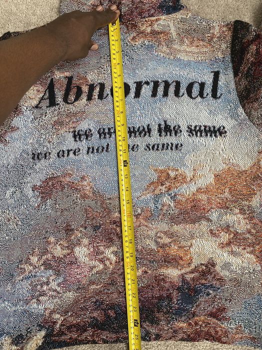 Other Abnormal cropped Tapestry Hoodie Grailed