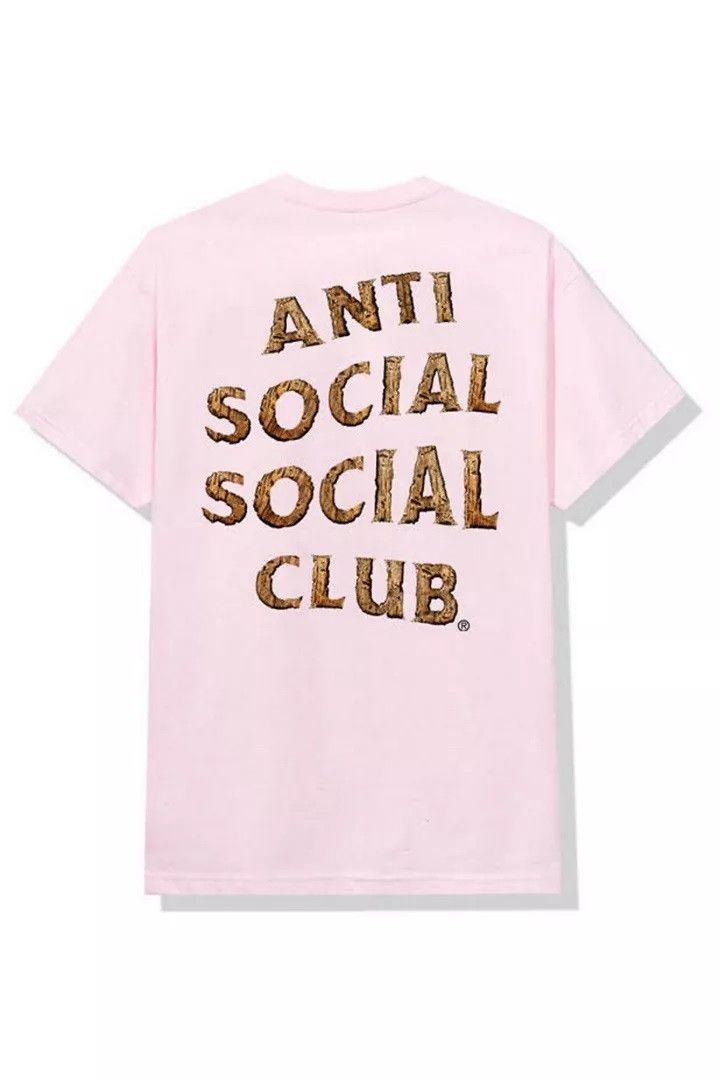 Anti Social Social Club × Members Only DS ASSC Good Wood Pink Tee BAPE KITH KAWS FTP FOG CDG Vlone Size US XL / EU 56 / 4 - 6 Thumbnail