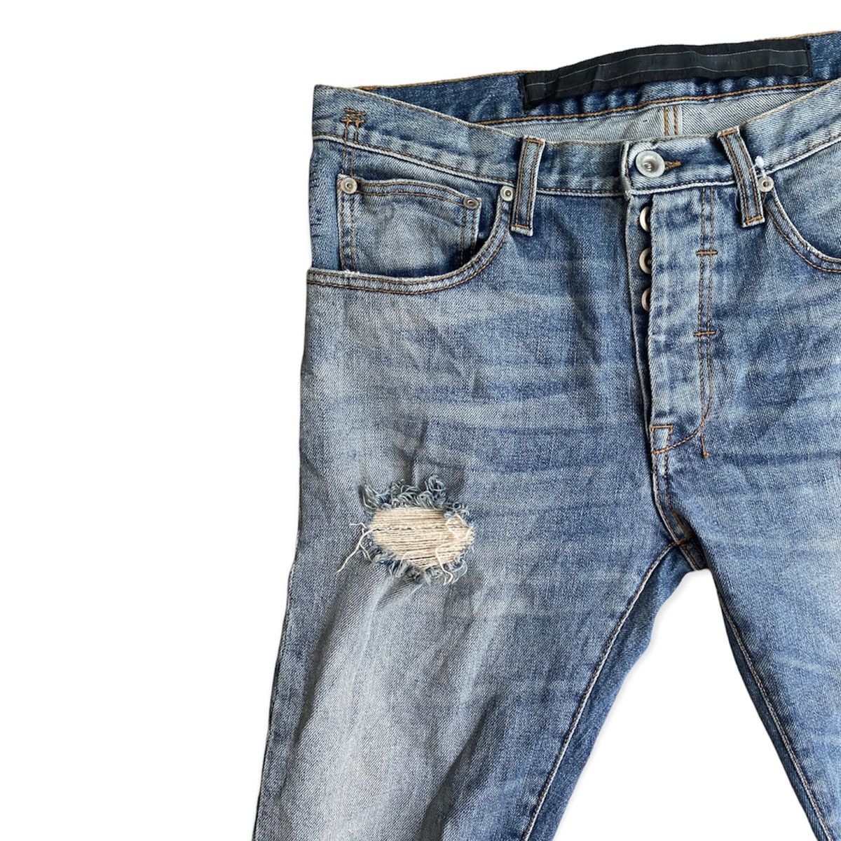 Ben Taverniti Unravel Project SS18 Unravel Project Chaos Distressed Jeans Size US 32 / EU 48 - 4 Thumbnail